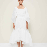 Cream Long Dress - Endless - UAE Rental and Resale for Women's Fashion