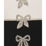 Crepe Bow Mini Dress - Endless - UAE Rental and Resale for Women's Fashion