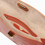 Croc Envelope Clutch - Endless - UAE Rental and Resale for Women's Fashion