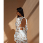 Crochet Floral Mini Dress - Endless - UAE Rental and Resale for Women's Fashion