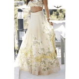 Crop & Maxi Skirt Co-ord Set - Endless - UAE Rental and Resale for Women's Fashion