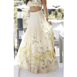 Crop & Maxi Skirt Co-ord Set - Endless - UAE Rental and Resale for Women's Fashion