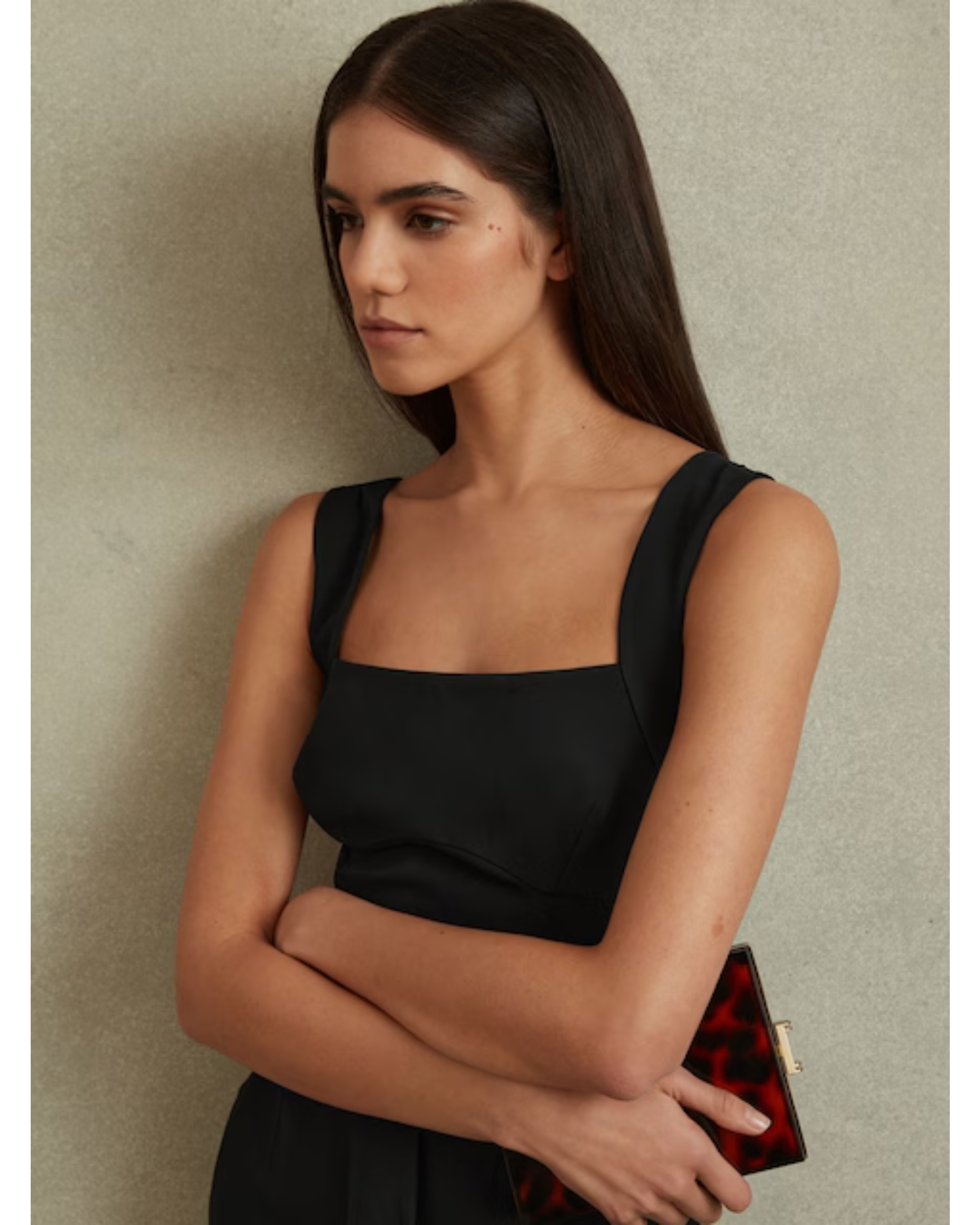 Cross Back Belted Jumpsuit - Endless - UAE Rental and Resale for Women's Fashion