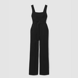 Cross Back Belted Jumpsuit - Endless - UAE Rental and Resale for Women's Fashion