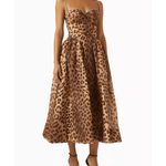 Crush Panelled Midi Dress - Endless - UAE Rental and Resale for Women's Fashion