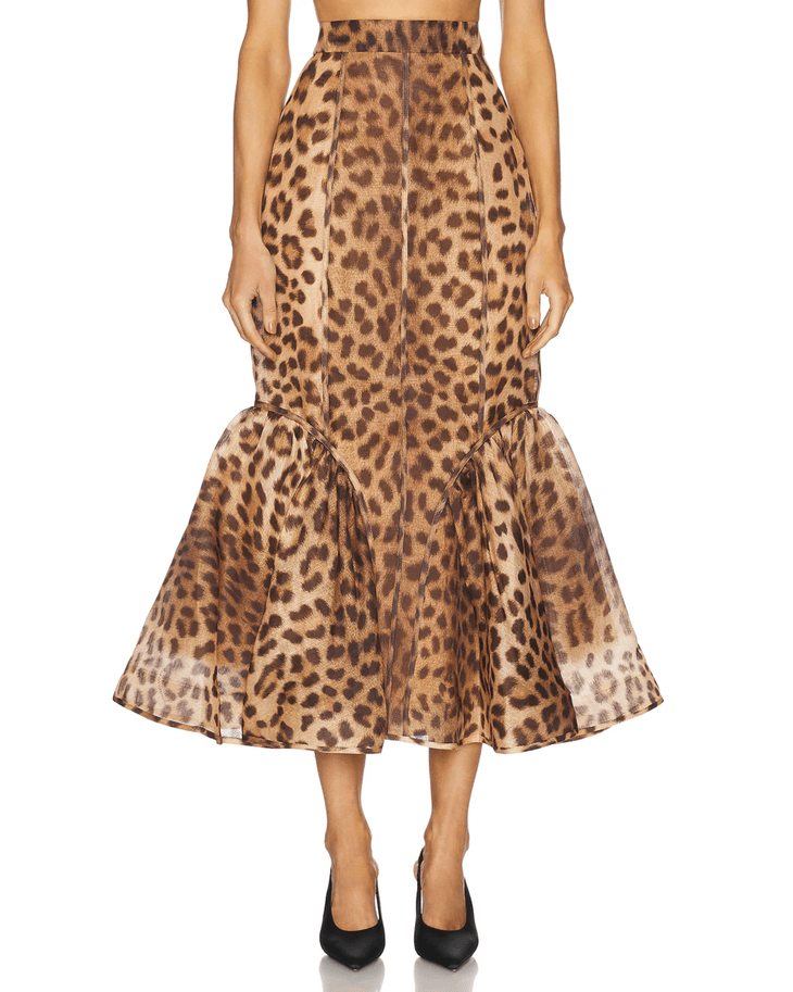 Crush Panelled Pencil Skirt - Endless - UAE Rental and Resale for Women's Fashion
