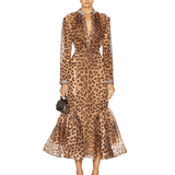 Crush Panelled Pencil Skirt - Endless - UAE Rental and Resale for Women's Fashion