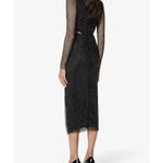Crystal-embellished Cut-out Woven Midi Dress - Endless - UAE Rental and Resale for Women's Fashion