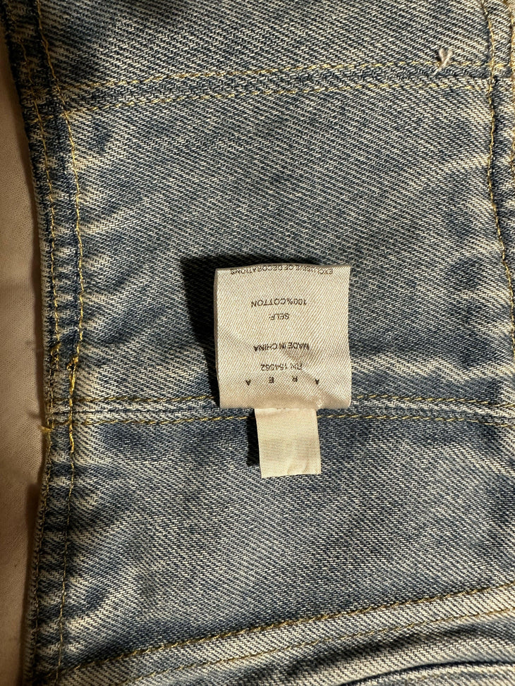 Crystal-Embellished Denim Crop Top - Endless - UAE Rental and Resale for Women's Fashion