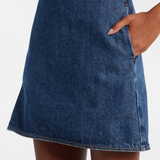 Crystal-embellished Denim Mini Dress - Endless - UAE Rental and Resale for Women's Fashion