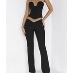 Crystal Trimmed Co-ord Sets - Endless - UAE Rental and Resale for Women's Fashion