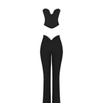 Crystal Trimmed Co-ord Sets - Endless - UAE Rental and Resale for Women's Fashion