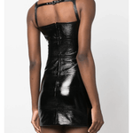 Cut-out Glossy Mini Dress - Endless - UAE Rental and Resale for Women's Fashion