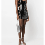 Cut-out Glossy Mini Dress - Endless - UAE Rental and Resale for Women's Fashion