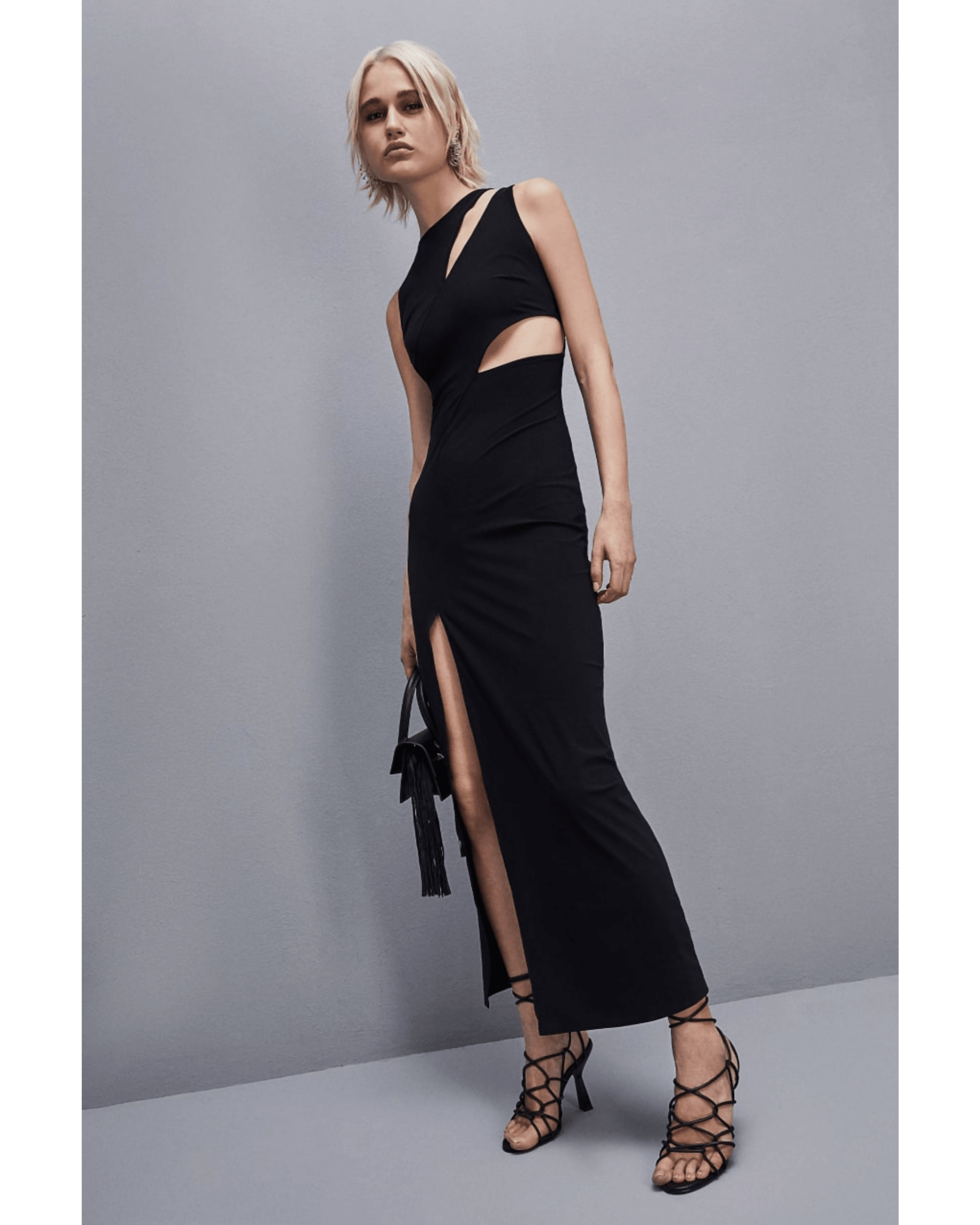 Cut-out Jersey Dress - Endless - UAE Rental and Resale for Women's Fashion