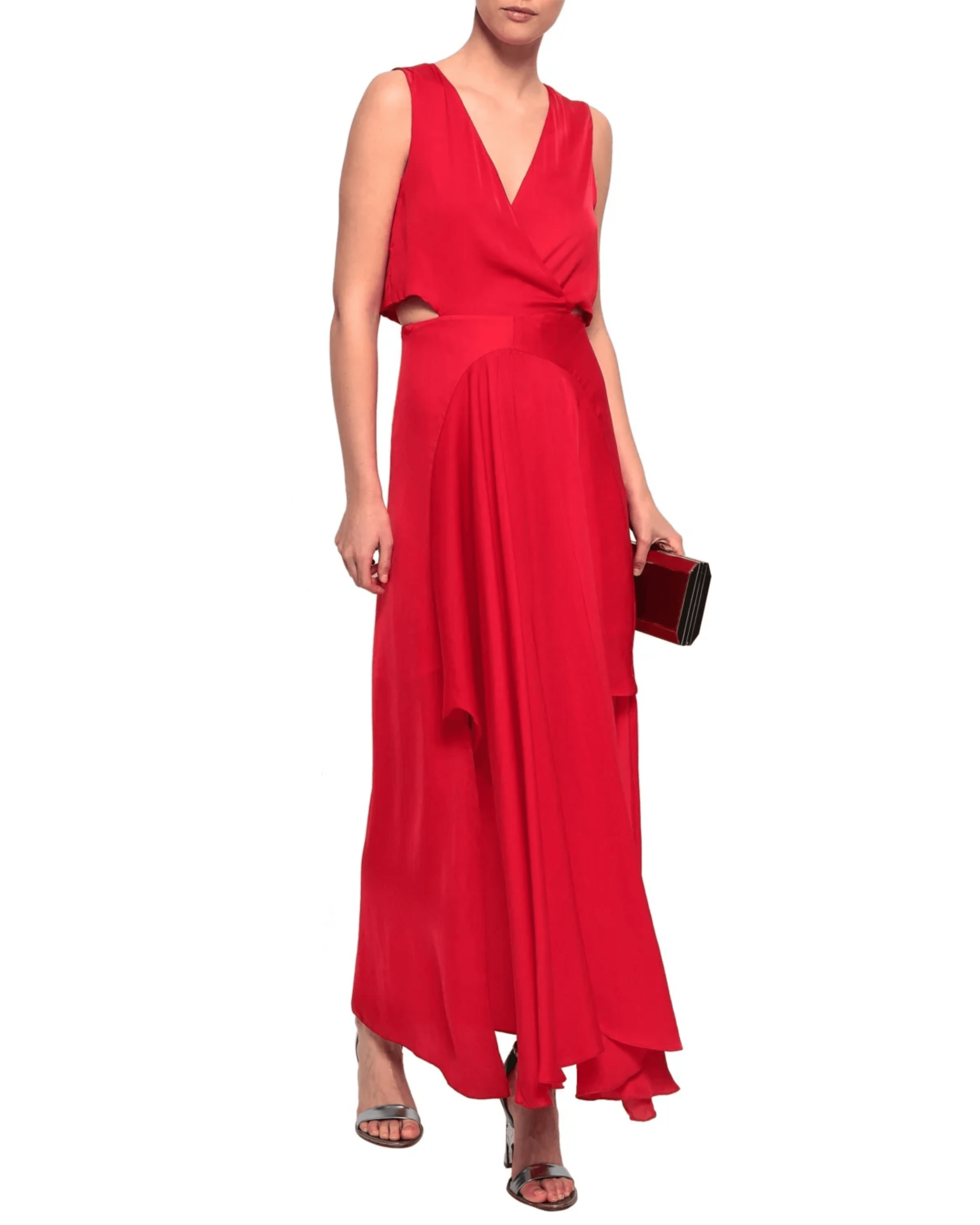 Cut Out Maxi Dress - Endless - UAE Rental and Resale for Women's Fashion