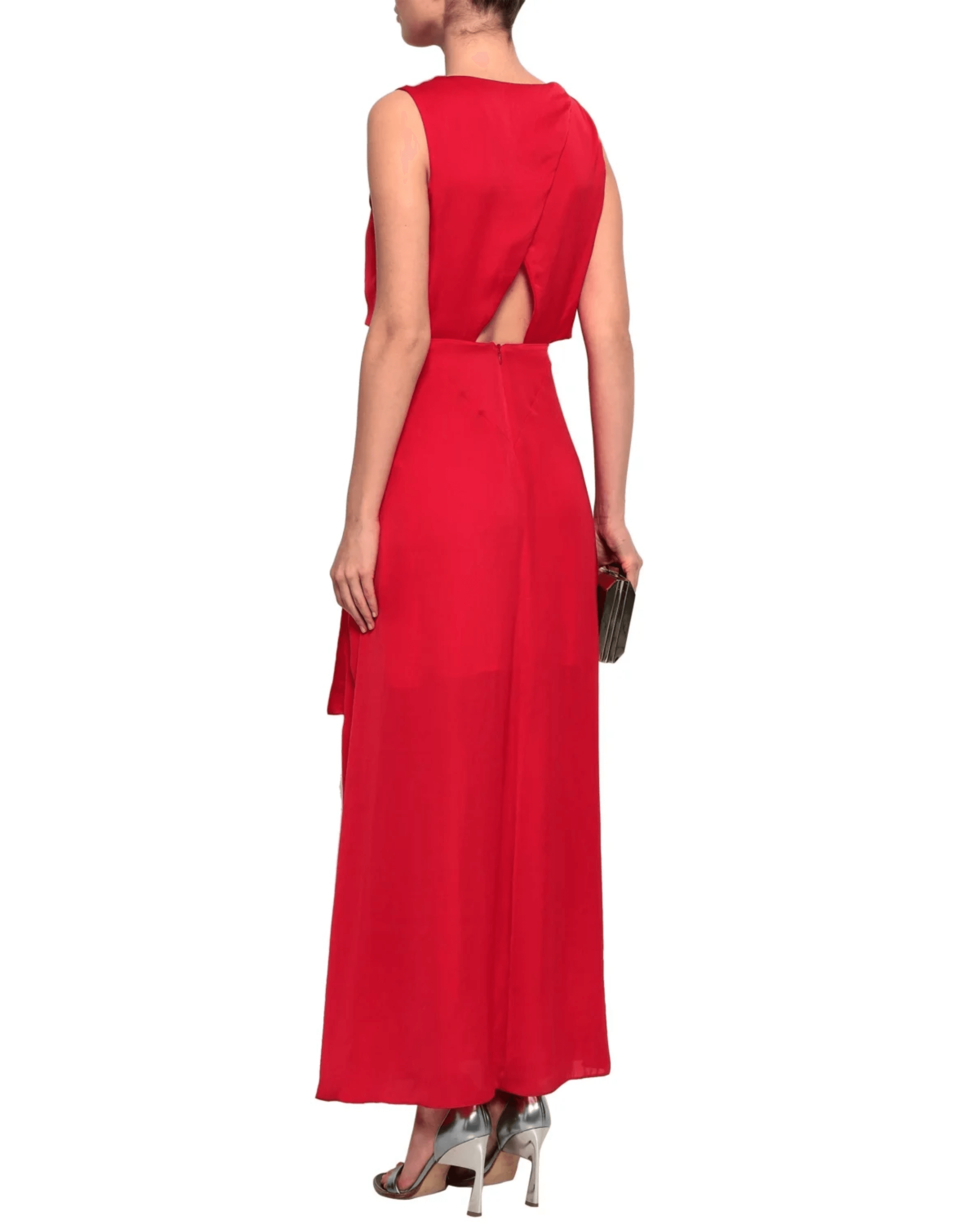 Cut Out Maxi Dress - Endless - UAE Rental and Resale for Women's Fashion