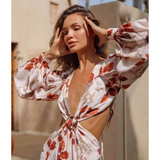 Cut Out Maxi Dress - Endless - UAE Rental and Resale for Women's Fashion