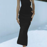 Cut Out Midi Dress - Endless - UAE Rental and Resale for Women's Fashion