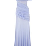 Dallas One Shoulder Mesh Maxi Dress - Endless - UAE Rental and Resale for Women's Fashion