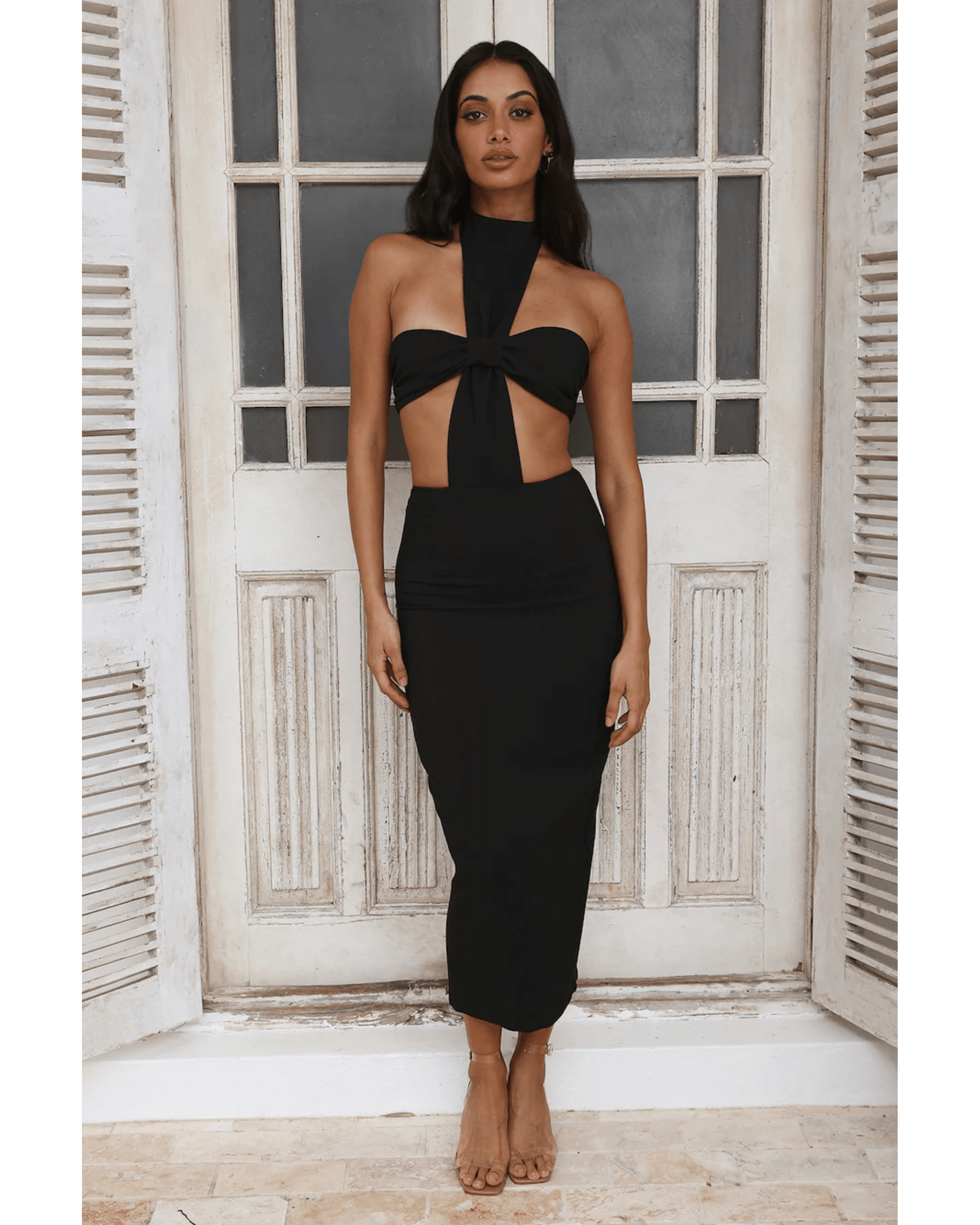Dani Midi Dress - Endless - UAE Rental and Resale for Women's Fashion