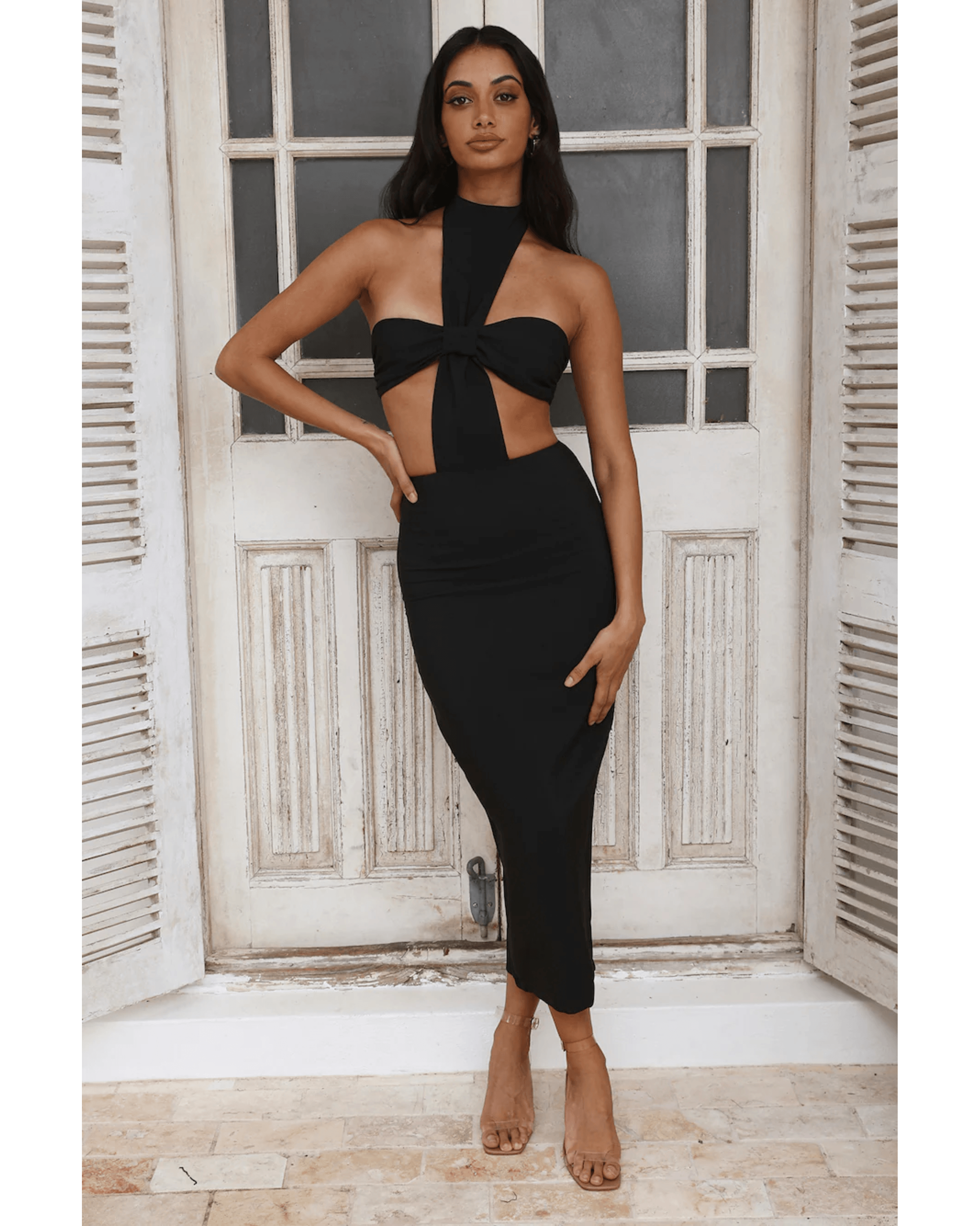 Dani Midi Dress - Endless - UAE Rental and Resale for Women's Fashion