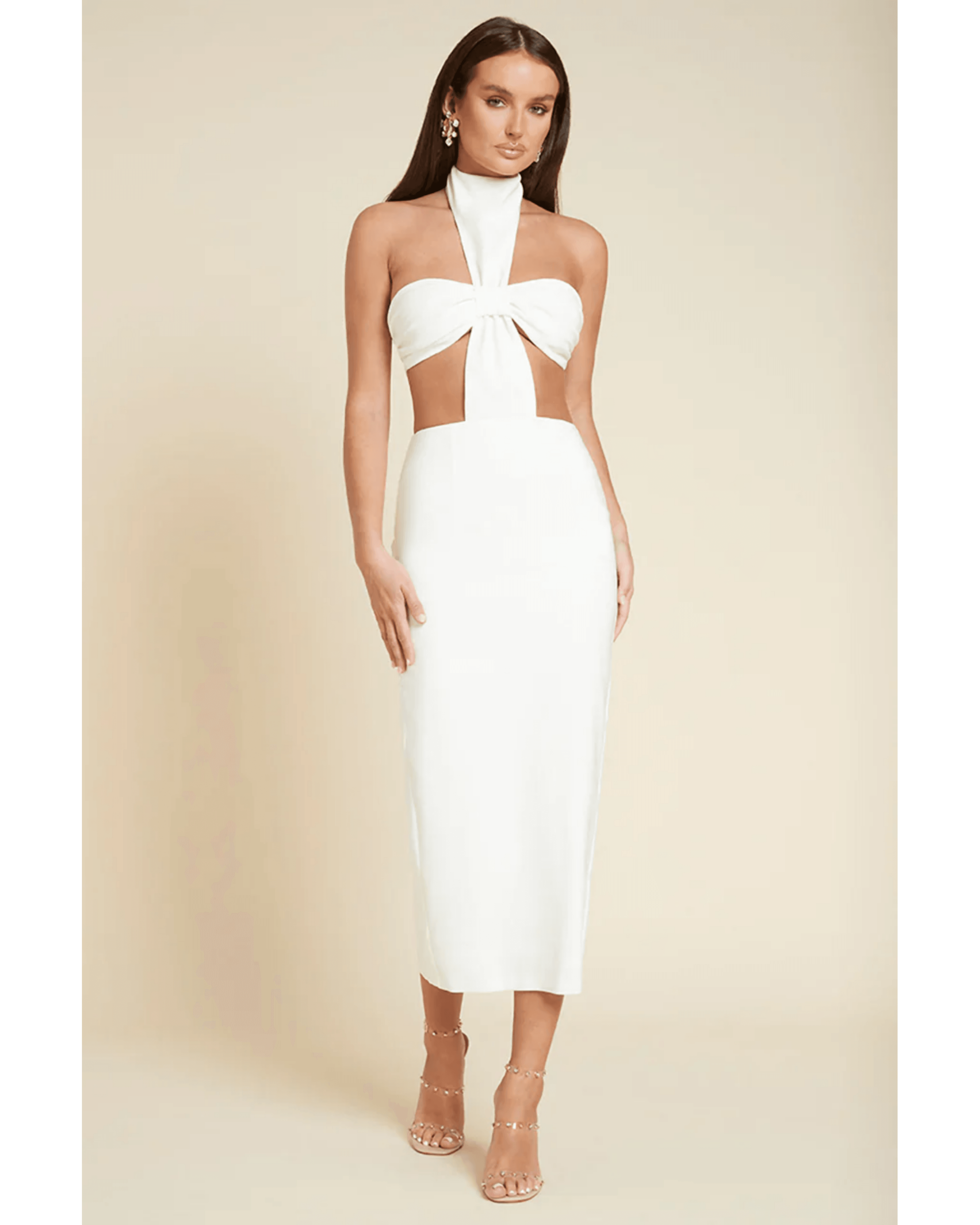 Dani Midi Dress - Endless - UAE Rental and Resale for Women's Fashion
