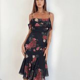 Dansya Midi Dress - Endless - UAE Rental and Resale for Women's Fashion