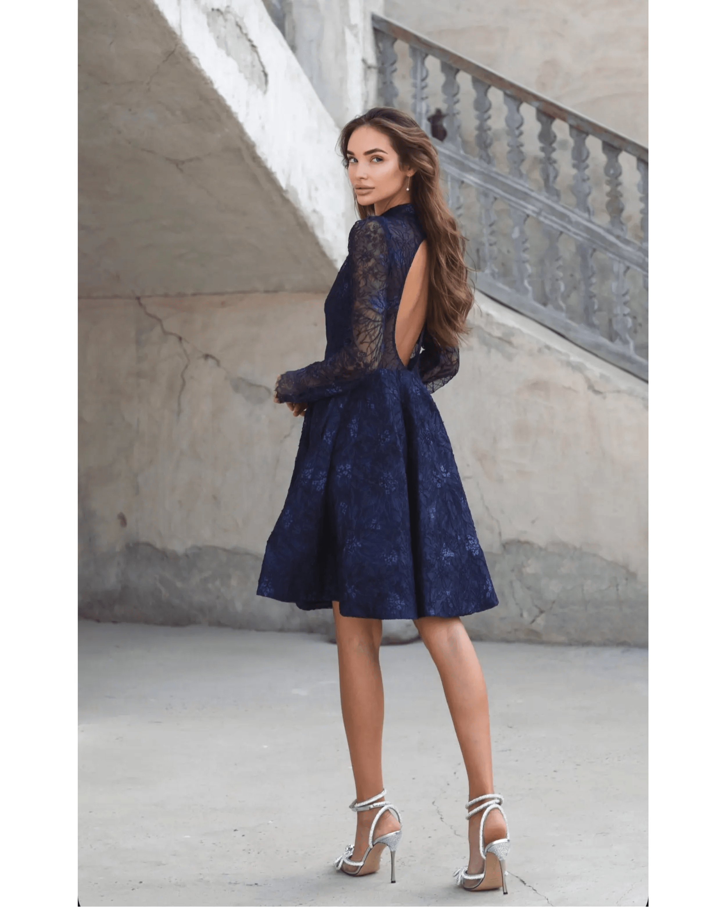 Dark Romance Dress - Endless - UAE Rental and Resale for Women's Fashion