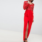 Darline Embellished Sweetheart Maxi Dress - Endless - UAE Rental and Resale for Women's Fashion