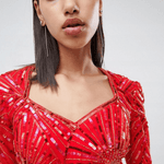Darline Embellished Sweetheart Maxi Dress - Endless - UAE Rental and Resale for Women's Fashion