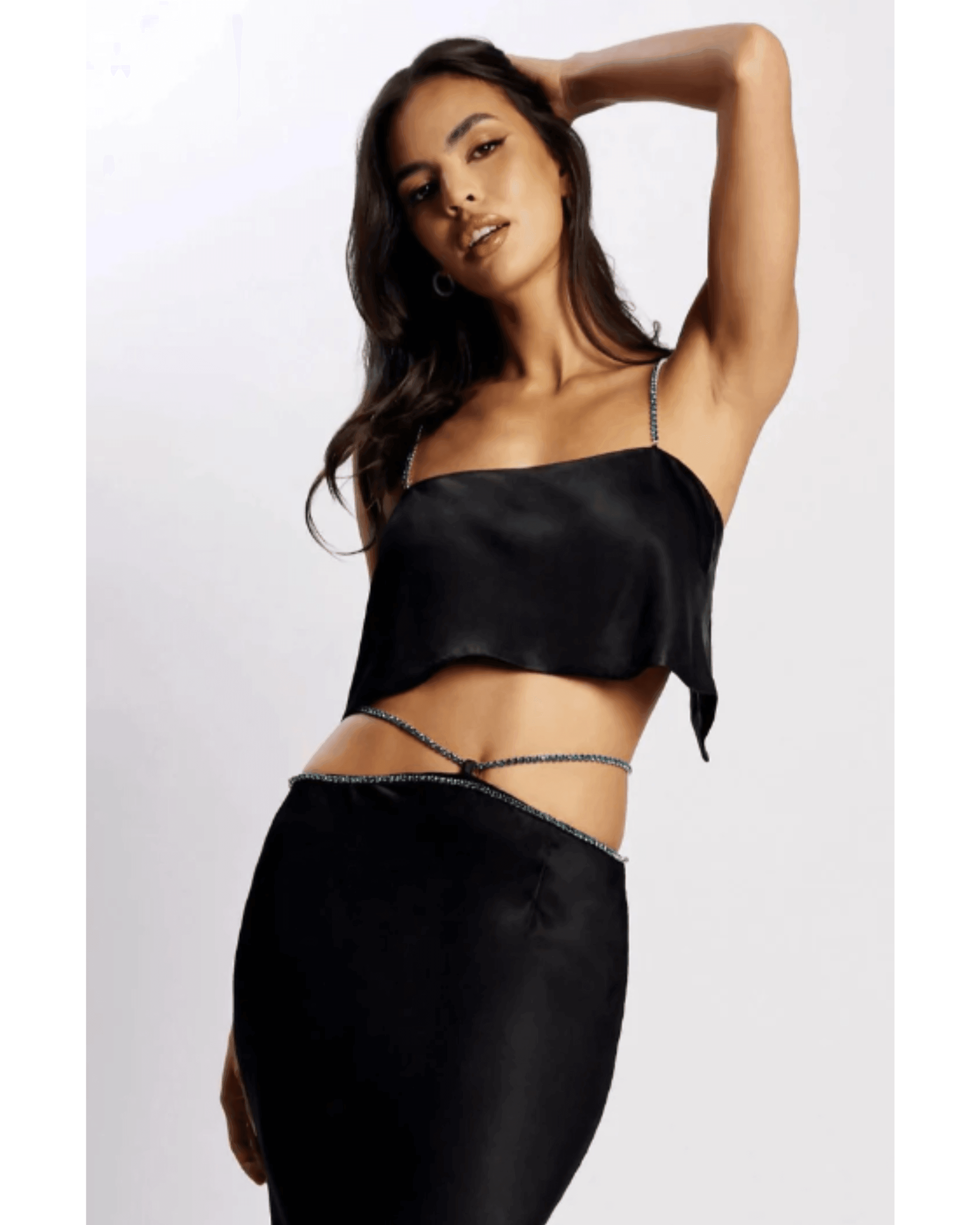 Dayana Diamante Co-ord Set - Endless - UAE Rental and Resale for Women's Fashion