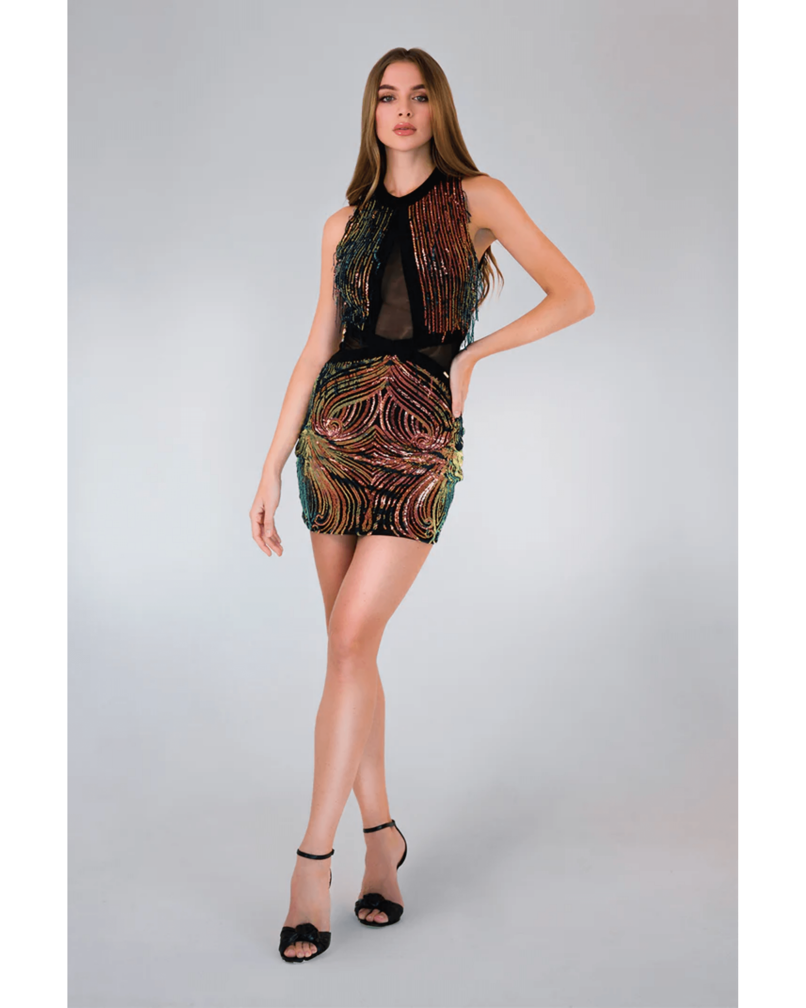 Dazzling Sequins Dress - Endless - UAE Rental and Resale for Women's Fashion