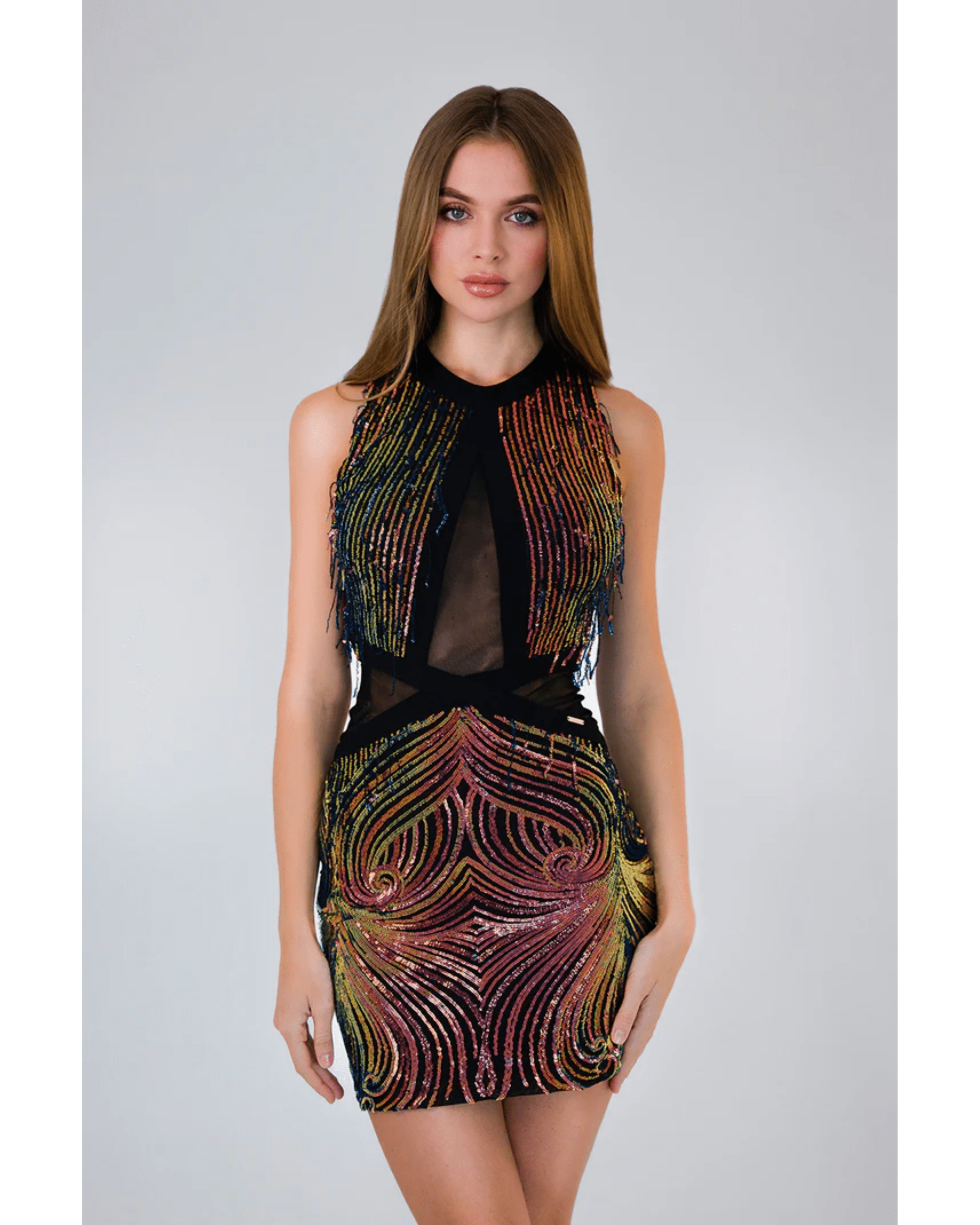 Dazzling Sequins Dress - Endless - UAE Rental and Resale for Women's Fashion