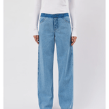 Deconstruct Denim Jean - Endless - UAE Rental and Resale for Women's Fashion