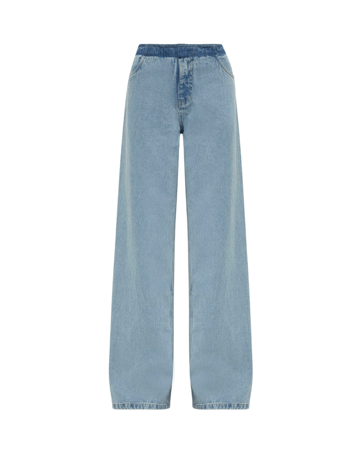 Deconstruct Denim Jean - Endless - UAE Rental and Resale for Women's Fashion