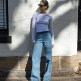 Deconstruct Denim Jean - Endless - UAE Rental and Resale for Women's Fashion