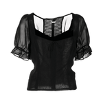 Delevan Puff-sleeve Top - Endless - UAE Rental and Resale for Women's Fashion
