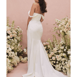 Delphine Ivory Draped Corset Bridal Gown - Endless - UAE Rental and Resale for Women's Fashion