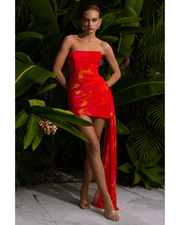 Devante Mini Sash Dress - Endless - UAE Rental and Resale for Women's Fashion