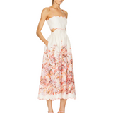 Devi Scallop Midi Dress - Endless - UAE Rental and Resale for Women's Fashion