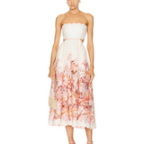Devi Scallop Midi Dress - Endless - UAE Rental and Resale for Women's Fashion