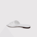 Dg White Leather Sandals - Endless - UAE Rental and Resale for Women's Fashion