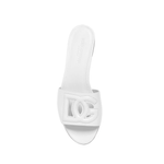 Dg White Leather Sandals - Endless - UAE Rental and Resale for Women's Fashion