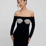 Diamond Cut Mini Dress - Endless - UAE Rental and Resale for Women's Fashion