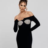 Diamond Cut Mini Dress - Endless - UAE Rental and Resale for Women's Fashion