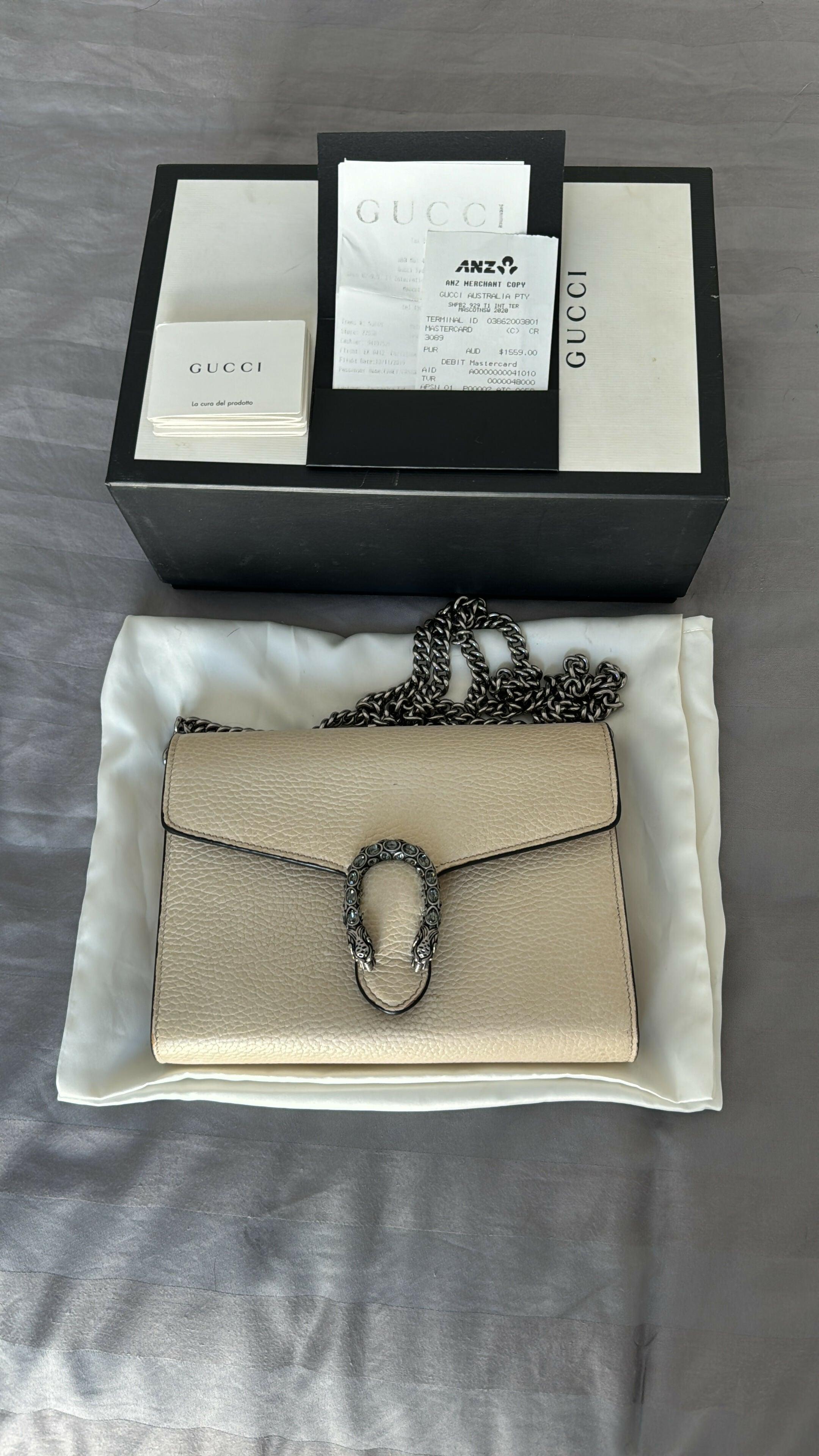 Dionysus Leather Mini Chain Bag - Endless - UAE Rental and Resale for Women's Fashion