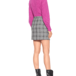 Doleyli Checked Cotton And Wool Skirt - Endless - UAE Rental and Resale for Women's Fashion