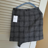 Doleyli Checked Cotton And Wool Skirt - Endless - UAE Rental and Resale for Women's Fashion