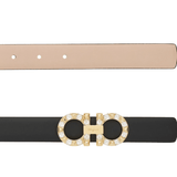 Donna Black with Gold Diamond Buckle Belt - Endless - UAE Rental and Resale for Women's Fashion
